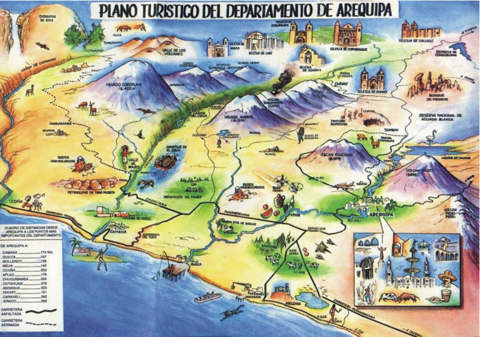 Mapa De Arequipa