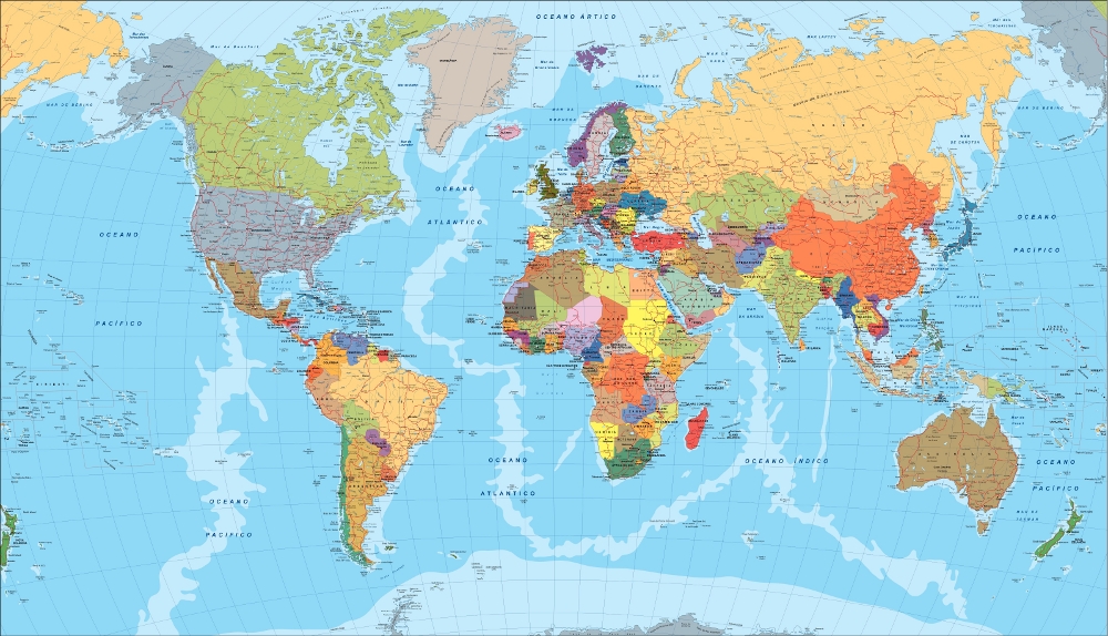 Fotos mapas mundo