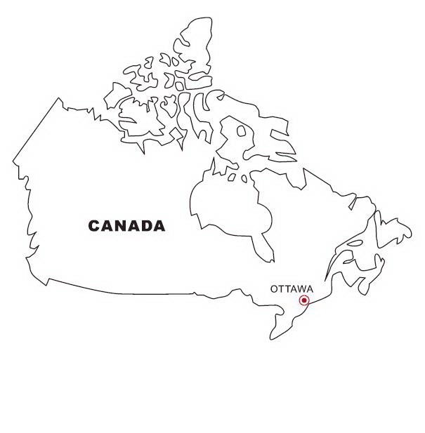 Mapa canada