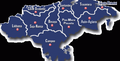 Mapa cantabria