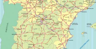 Mapa carreteras España
