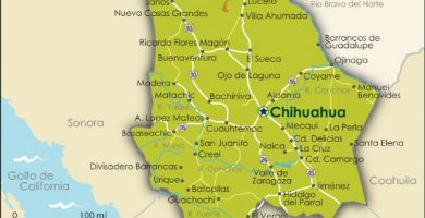 Mapa de chihuahua