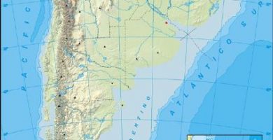Mapa de la argentina