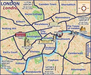 Mapa de londres online