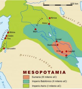 Mapa de mesopotamia