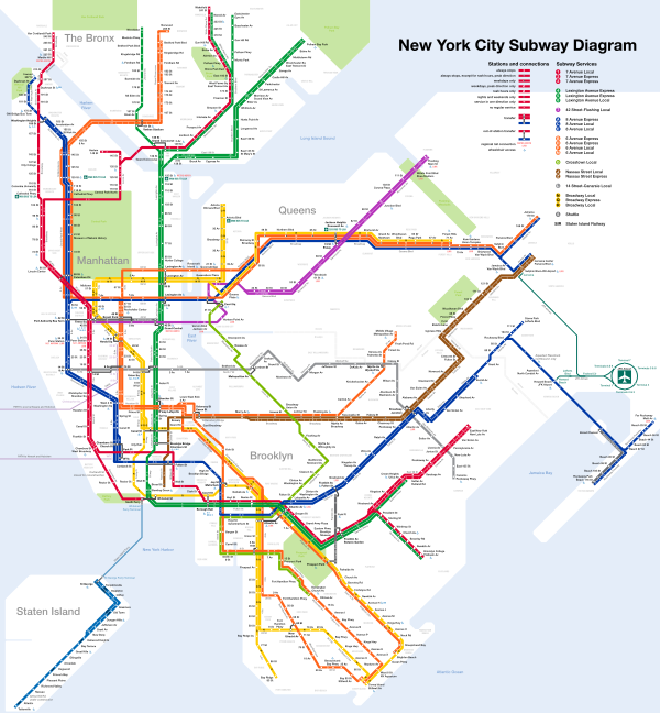 Mapa de nueva york