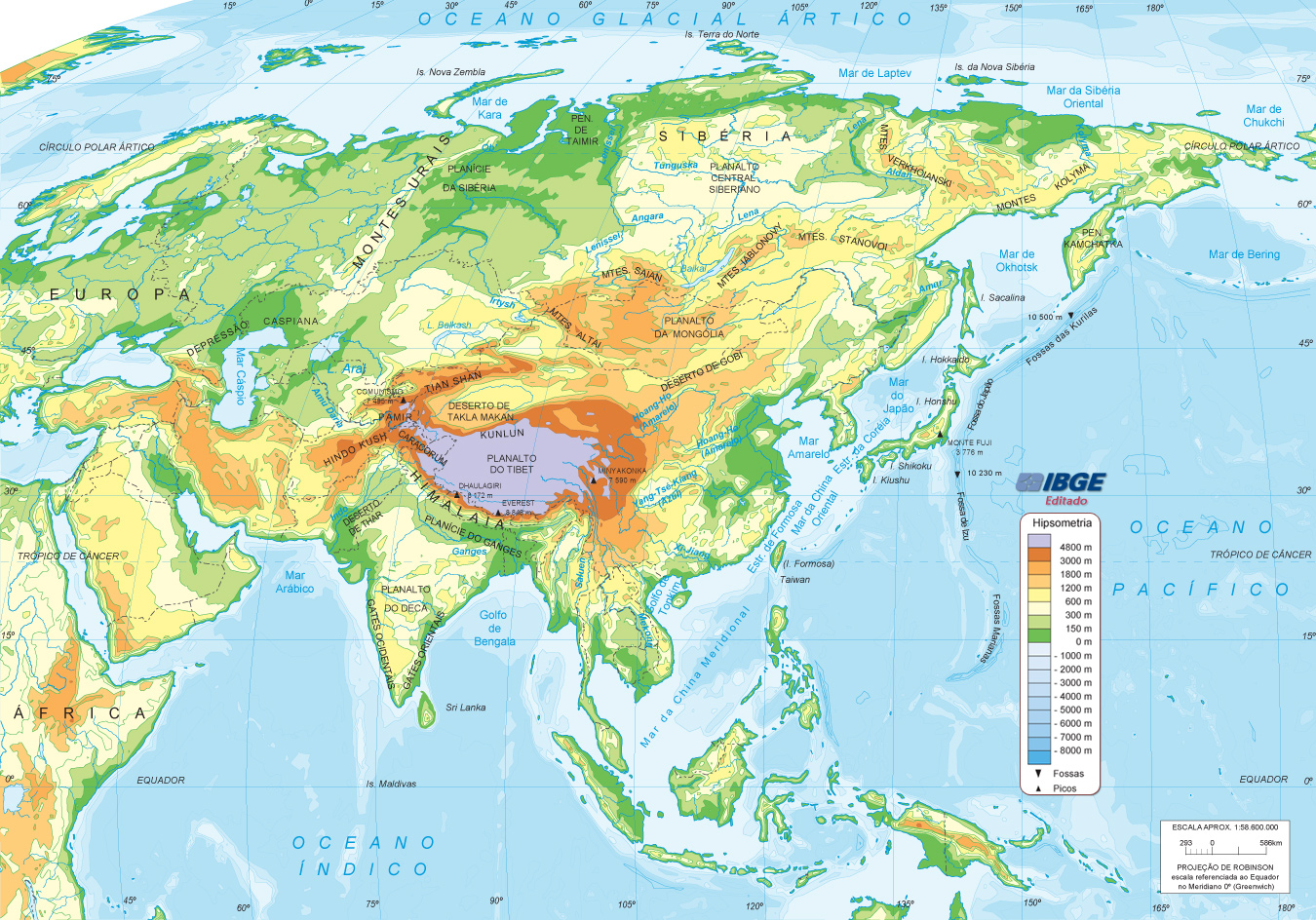 Mapa Fisico