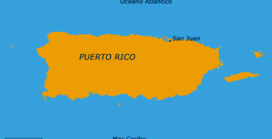 Mapa puerto rico