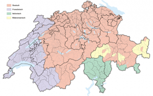 Mapa suiza